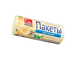 Мешки для мусора 30 л, ароматизированные, Ваниль, бежевые, в рулоне 20 шт., ПНД, 9 мкм, 560х530 мм, GRIFON Aroma, 101-020 V в Махачкале Мешки для мусора 30 л, ароматизированные, Ваниль, бежевые, в рулоне 20 шт., ПНД, 9 мкм, 560х530 мм, GRIFON Aroma, 101-020 V в Махачкале
