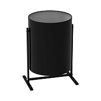 Урна металлическая уличная, Титан, 25 л, цвет черный в Махачкале