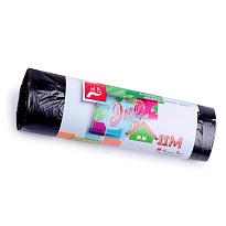 Мешки для мусора 30 л, черные, в рулоне 20 шт., ПНД, 6 мкм, 600х500 мм, Концепция Быта ЭкоДом, 601348 в Махачкале Мешки для мусора 30 л, черные, в рулоне 20 шт., ПНД, 6 мкм, 600х500 мм, Концепция Быта ЭкоДом, 601348 в Махачкале