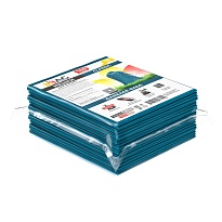 Мешки для мусора 160 л, светло-синие, в пачке 10 шт., ПВД, 40 мкм, 900х1100 мм, i-Bag в Махачкале