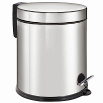 Ведро-контейнер для мусора урна с педалью LAIMA Classic Plus, 5 л, зеркальное в Махачкале Ведро-контейнер для мусора урна с педалью LAIMA Classic Plus, 5 л, зеркальное в Махачкале