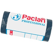 Мешки для мусора 35 л, черный, в рулоне 50 шт., ПНД, 6,2 мкм, 600х500 мм, PACLAN Professional, 604077 в Махачкале Мешки для мусора 35 л, черный, в рулоне 50 шт., ПНД, 6,2 мкм, 600х500 мм, PACLAN Professional, 604077 в Махачкале