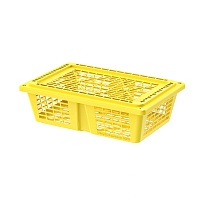 Ящик продуктовый универсальный желтый в Махачкале