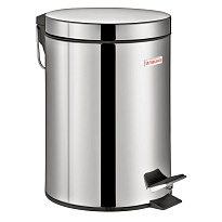Ведро-контейнер для мусора (урна) с педалью LAIMA Classic, 3 л, со съемным внутренним ведром в Махачкале Ведро-контейнер для мусора (урна) с педалью LAIMA Classic, 3 л, со съемным внутренним ведром в Махачкале