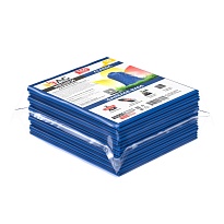 Мешки для мусора 160 л, синие, в пачке 10 шт., ПВД, 40 мкм, 900х1100 мм, i-Bag в Махачкале