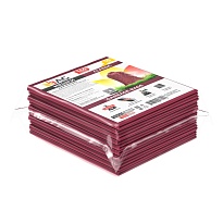 Мешки для мусора 160 л, бордовые, в пачке 10 шт., ПВД, 40 мкм, 900х1100 мм, i-Bag в Махачкале